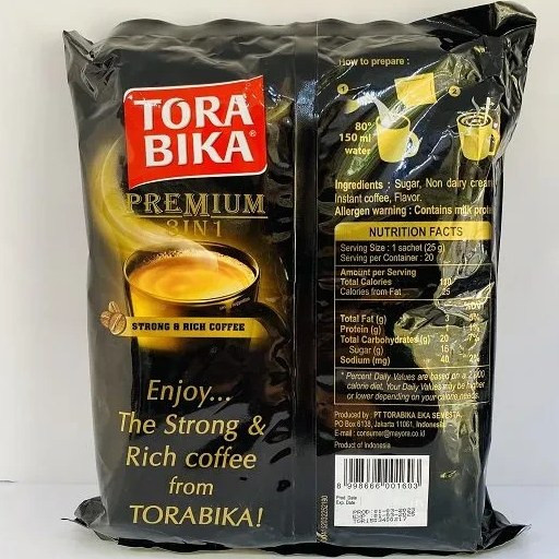 كافي ميكس تورابيكا پرميوم بسته 20 عددي - TORABIKA